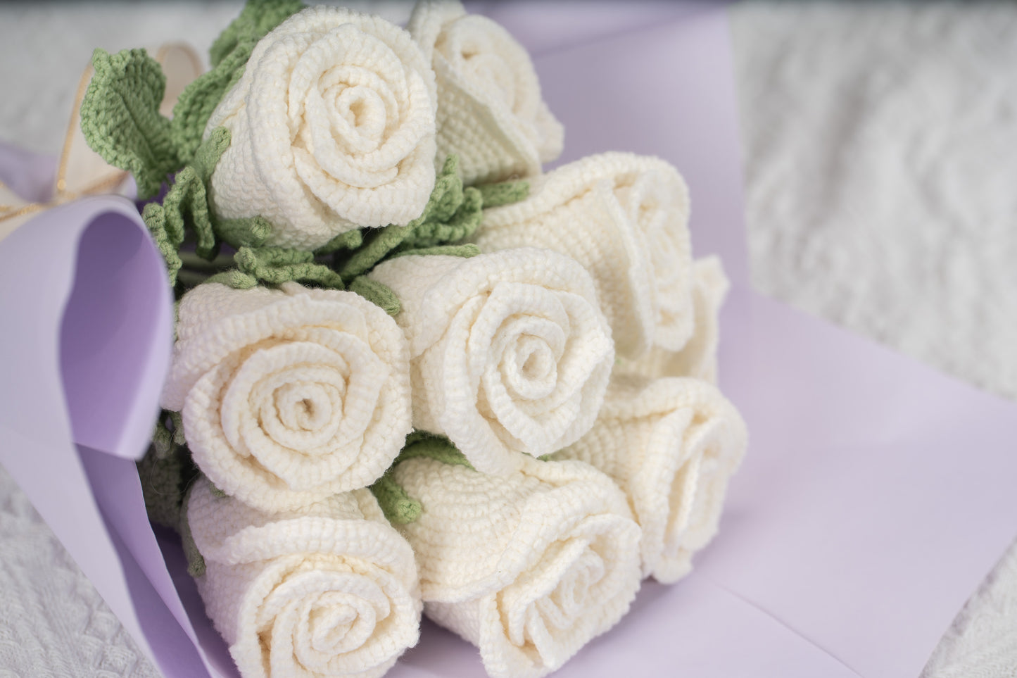 White Rose Bouquet