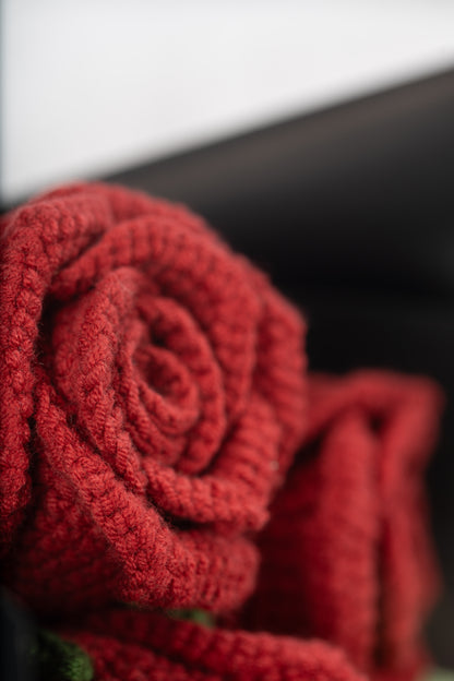 Small Burgundy Rose Bouquet