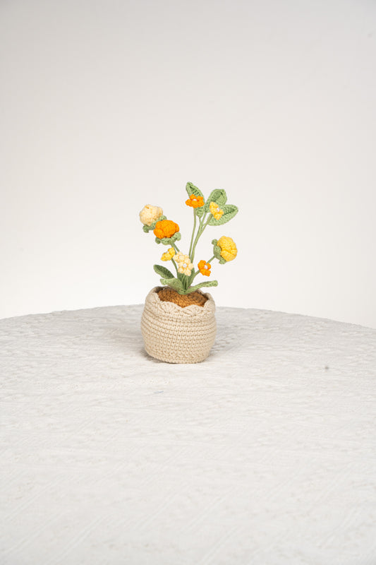 yellow rose and baby's breath
