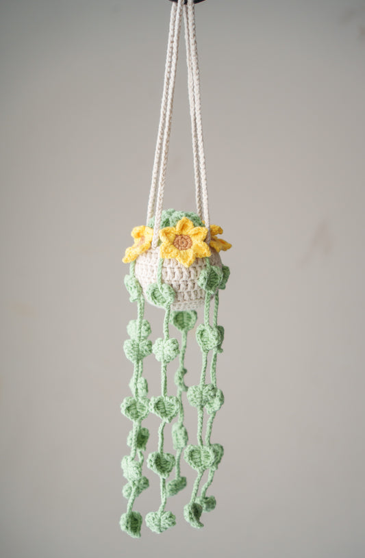 Yellow flower Hanger