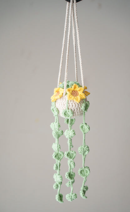 Yellow flower Hanger