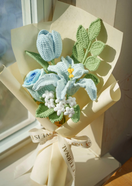 Rose with Lily Bouquet